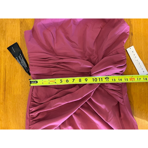 NWT Kay Unger Boat Neck Double Knot Sheath Dress SZ 10 - Picture 9 of 13
